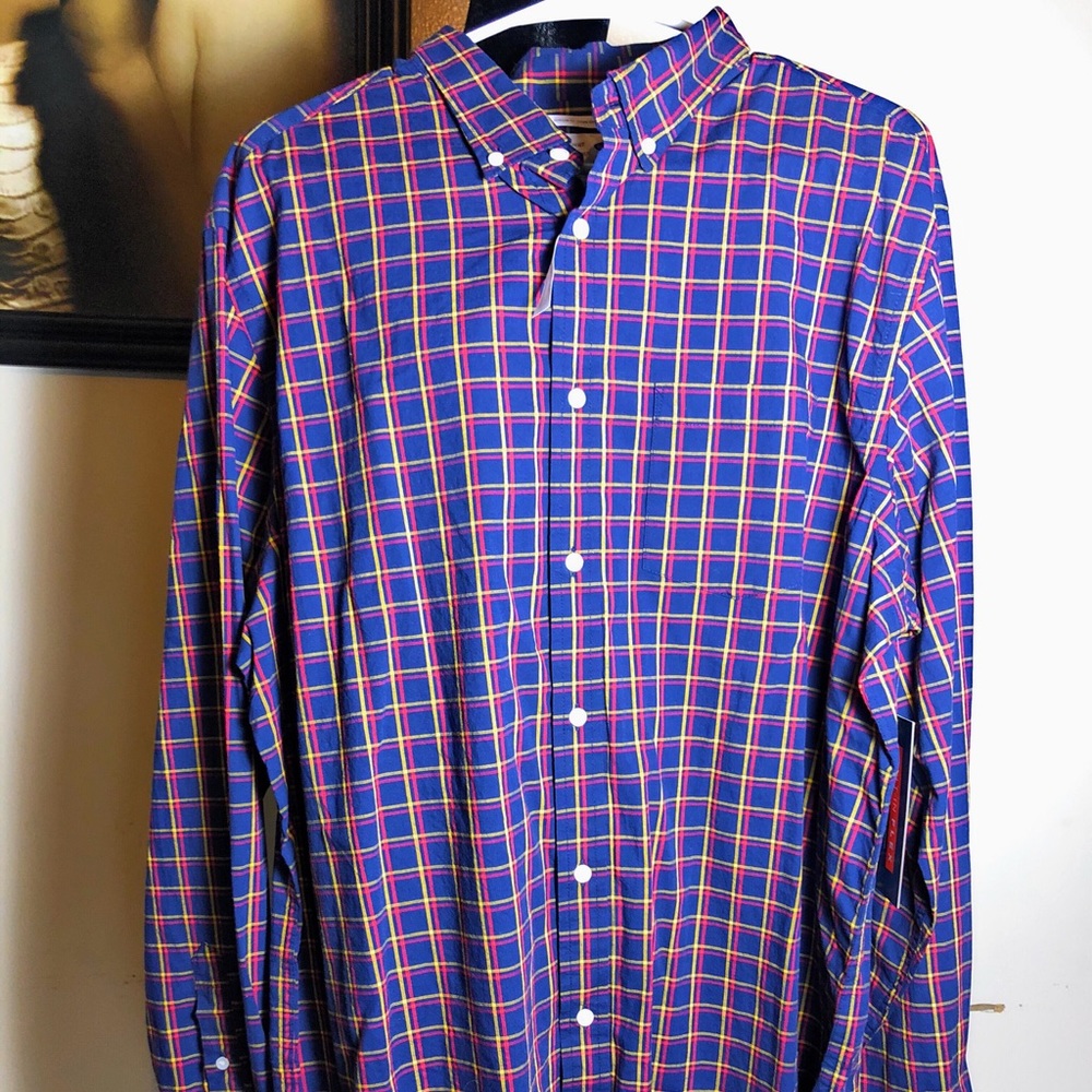 Men's Old Navy Built-In Flex Long Sleeve Shirt